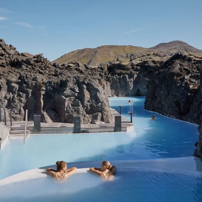 Blue Lagoon - Friends hanging in the lagoon