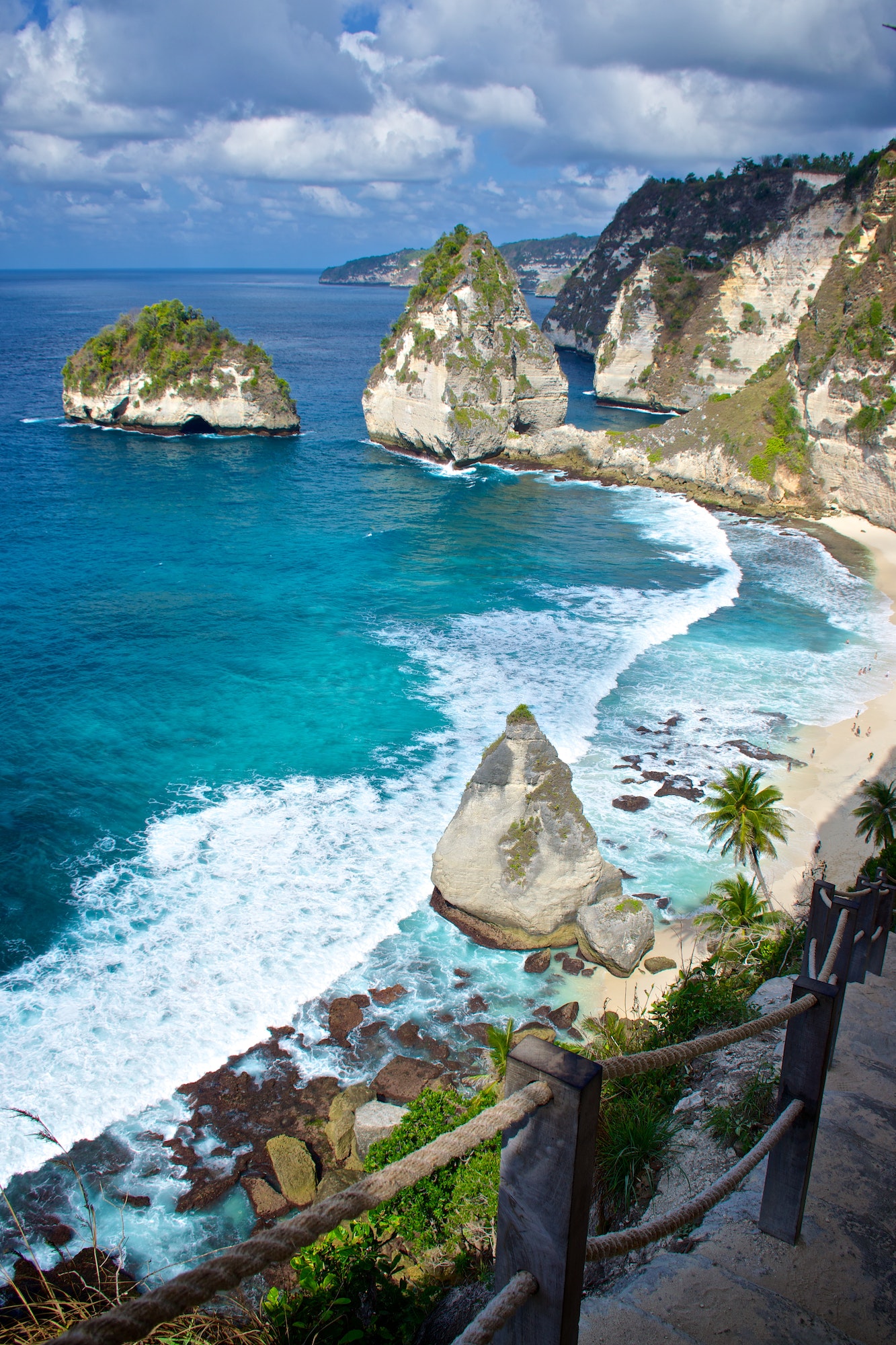 Nusa Penida beach landscape