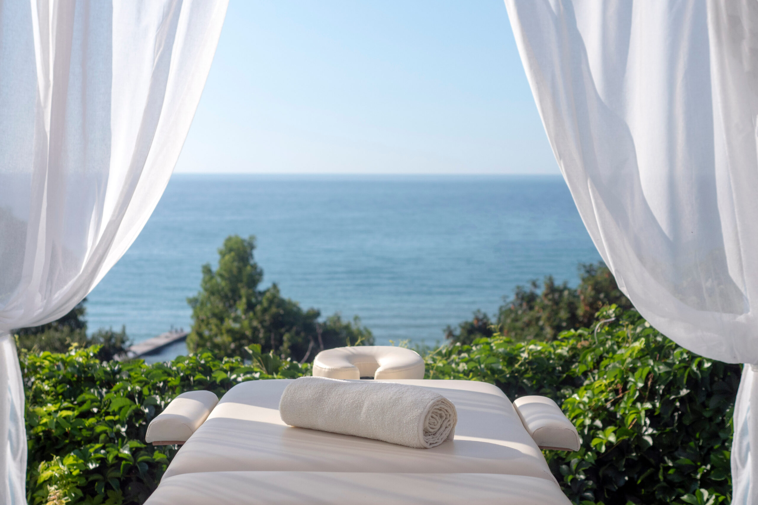 Luxury wellness solo travel experience for rest and renewal