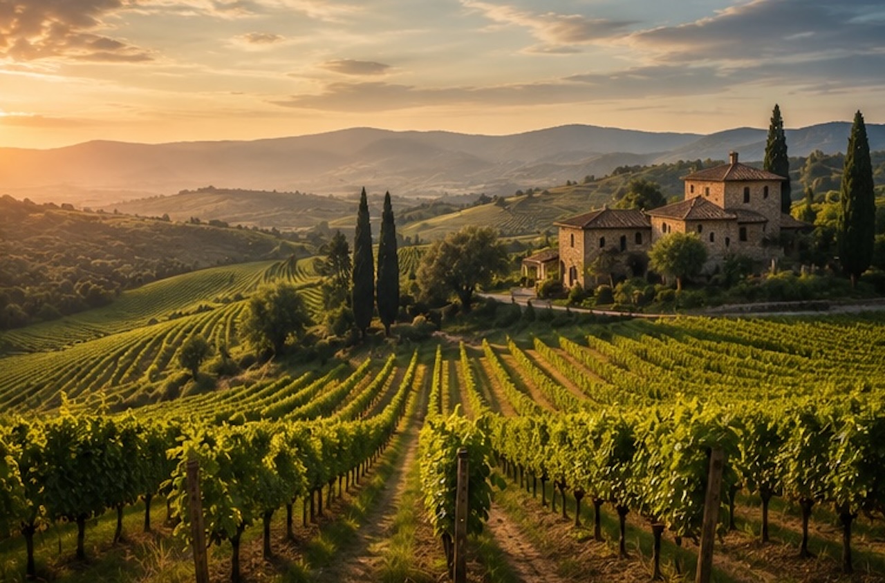Food and wine escape for luxury couples travel
