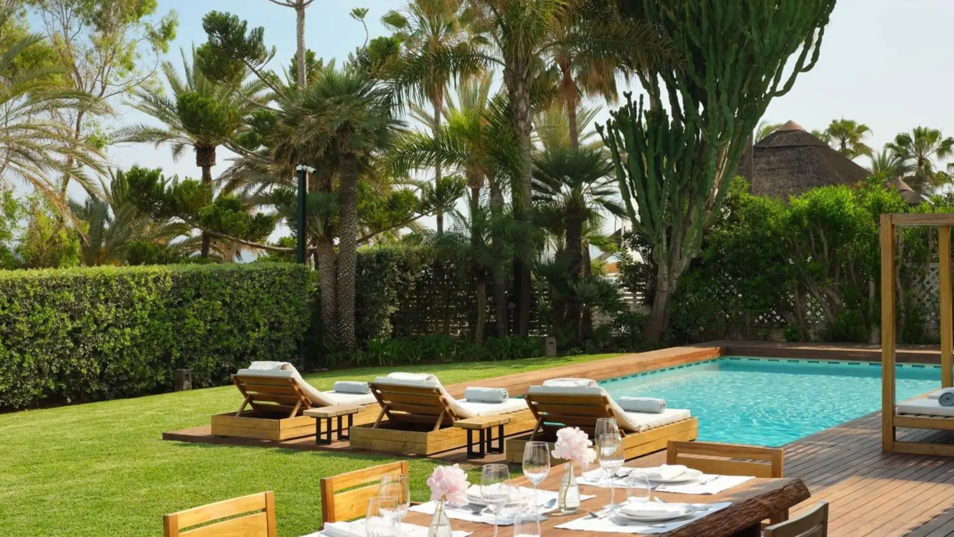 Luxury villa travel with private pool, open-air lounging, and tropical privacy