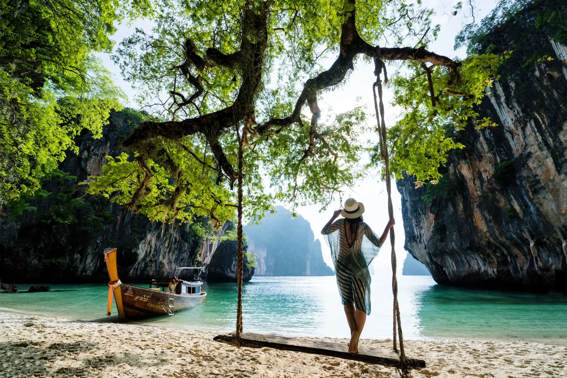 luxury Thailand deal at Six Senses Yao Noi island resort surrounded by tropical scenery
