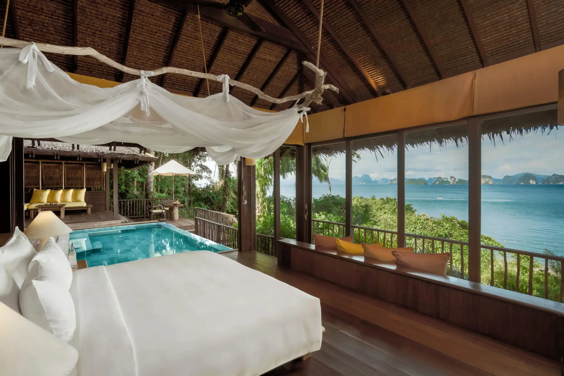 Six Senses Yao Noi private pool villa accommodations