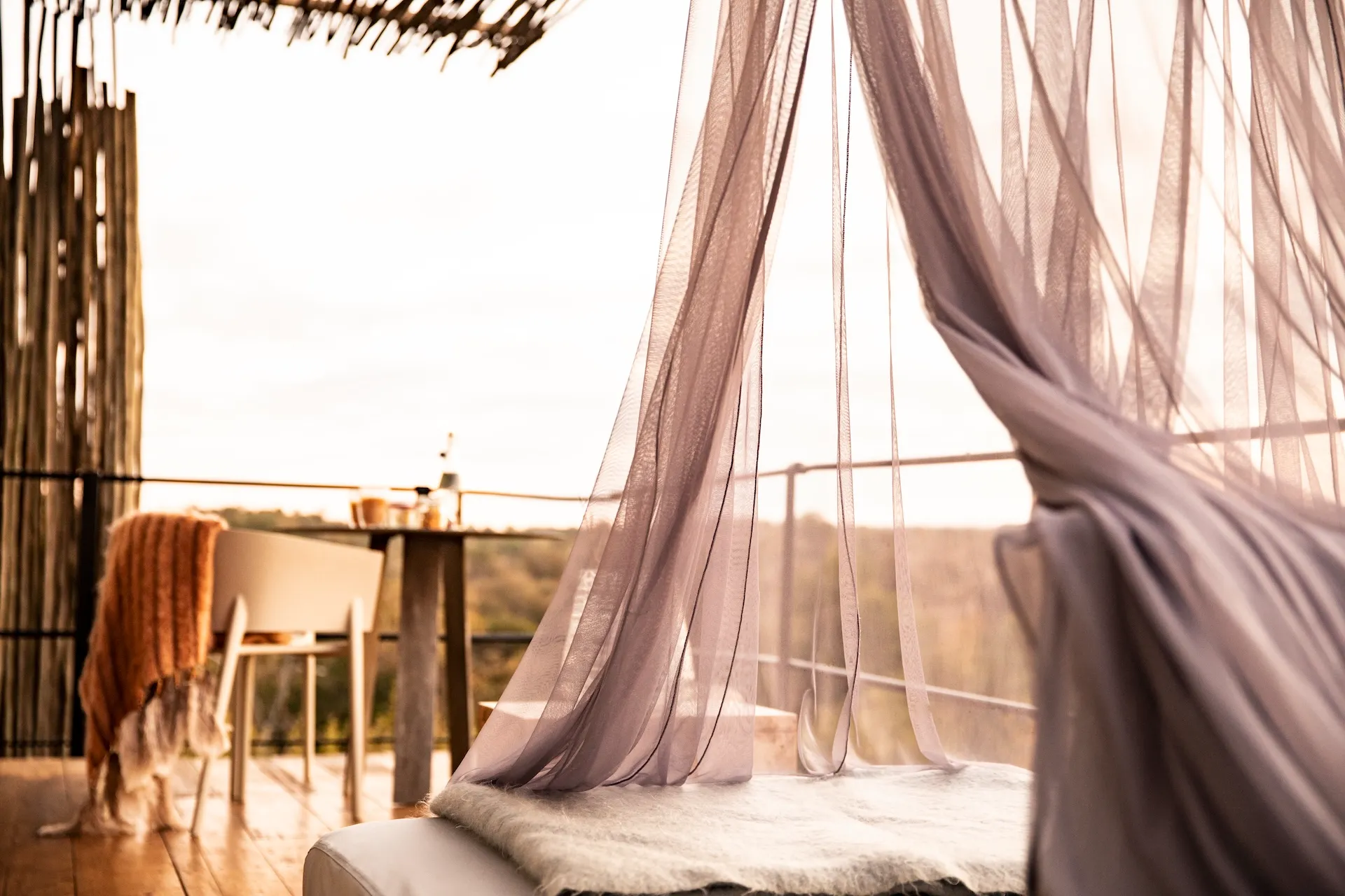 Singita Lebombo luxury safari lodge surrounded by dramatic wilderness