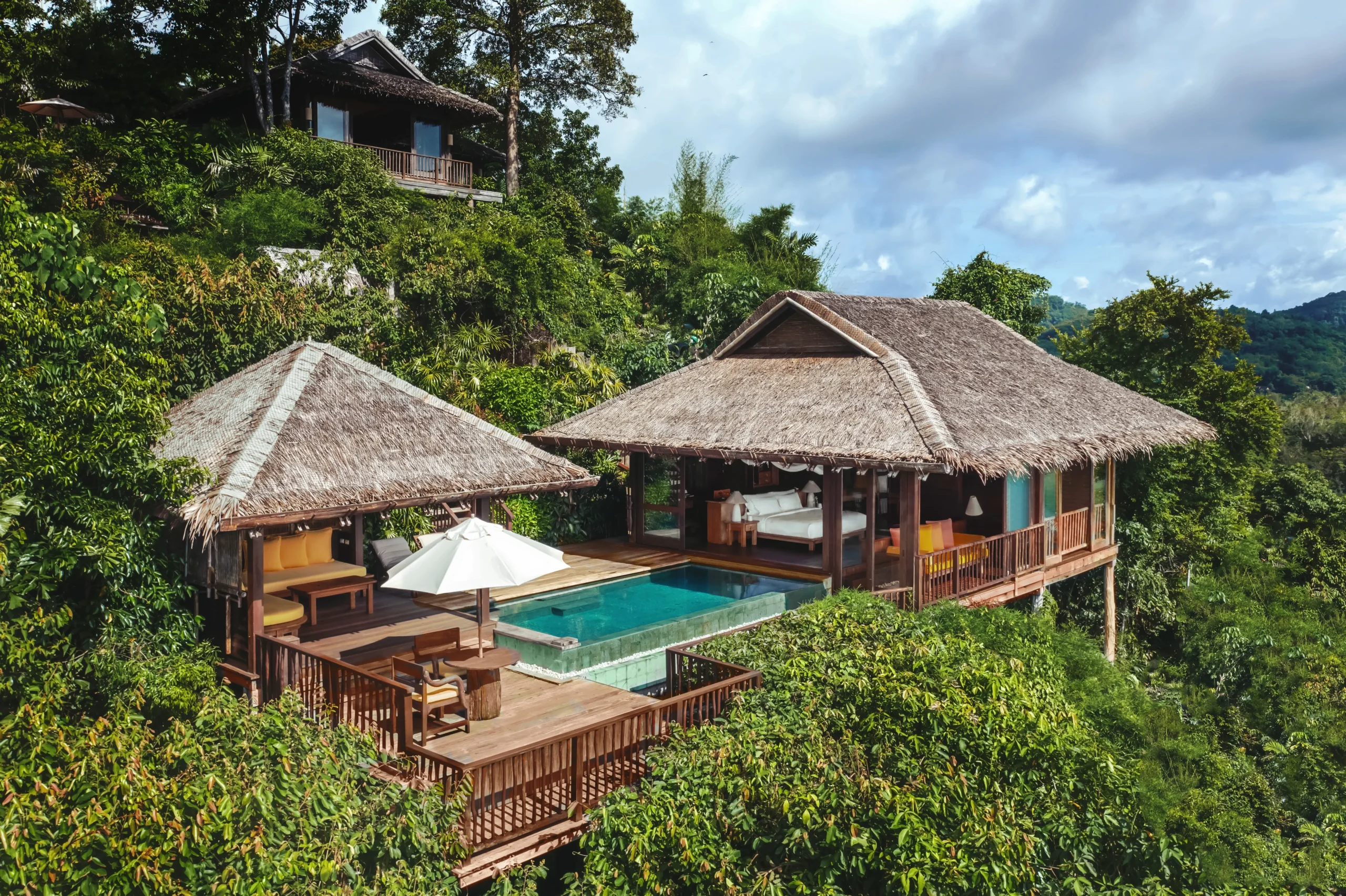 Six Senses luxury resort surrounded by tropical scenery in Thailand